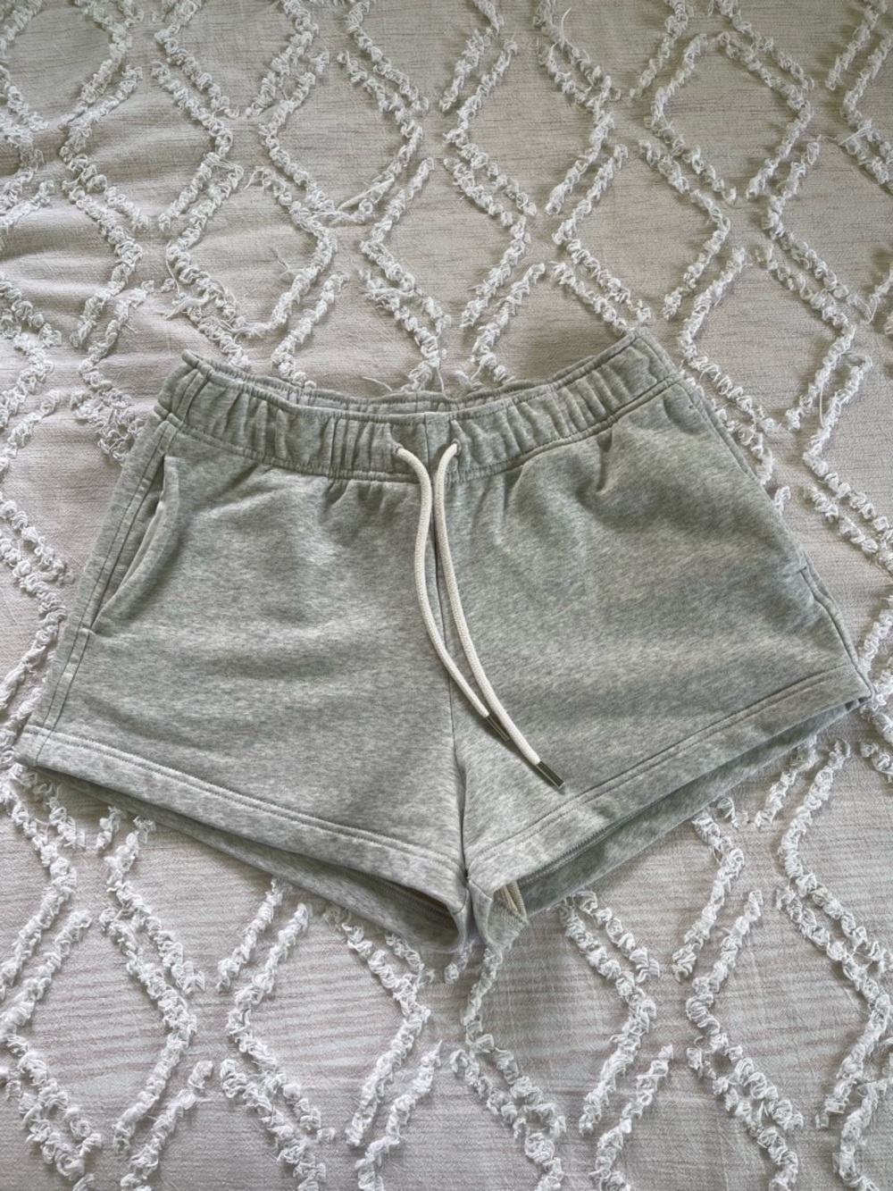 Athleta Heavyweight Terry Gray Shorts